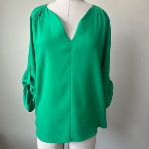 Collective Concepts Vibrant Green Blouse